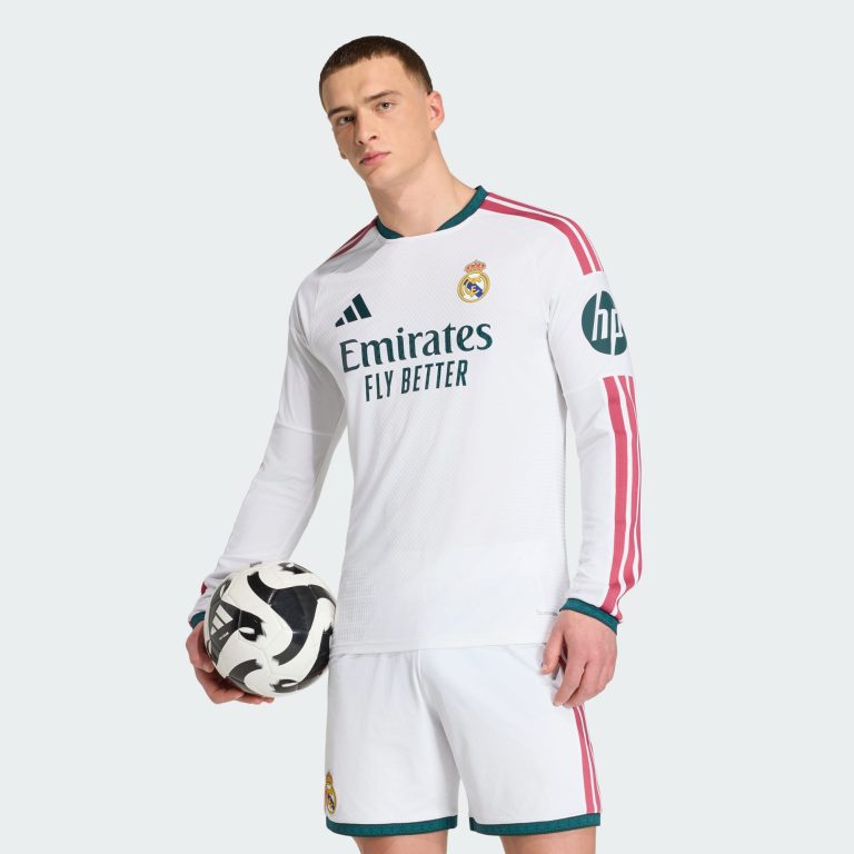 Maillot Real Madrid Domicile Édition Joueur 26/27 Manches longues