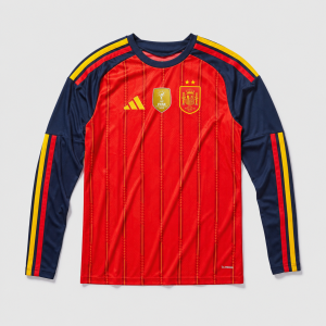 Maillot Espagne Domicile Édition Joueur 2026/27 — Manches longues