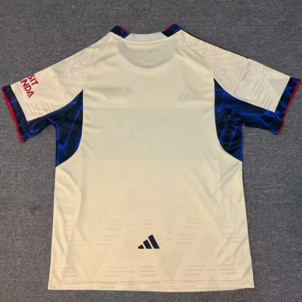 Maillot Arsenal Concept Beige 2026/2027 — dos Maillot Arsenal Concept Beige 2026/2027 — dos