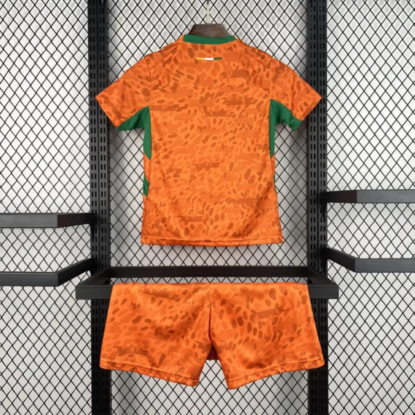 Kit Enfant Côte d’Ivoire Orange 2026/2027 — dos Kit Enfant Côte d’Ivoire Orange 2026/2027 — dos