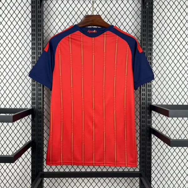 Maillot Espagne Domicile 2 Étoiles 2026/2027 — dos
