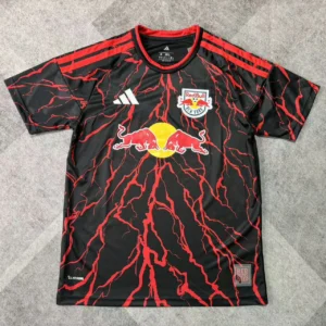 Maillot RB Leipzig Domicile Noir Éclairs 2026/2027 — devant