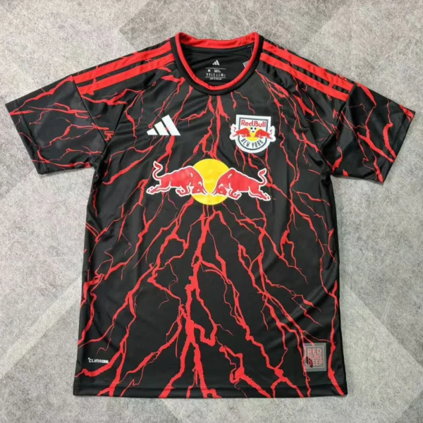 Maillot RB Leipzig Domicile Noir Éclairs 2026/2027 — devant