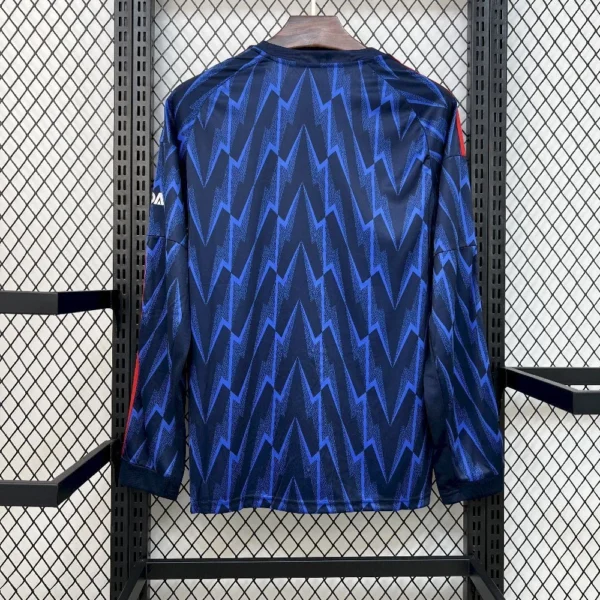 Maillot Arsenal Extérieur 2025/2026 Manches Longues — dos