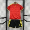 Kit Enfant Belgique Rouge et Jaune 2026/2027 — dos