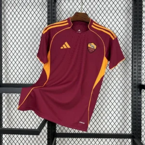 Maillot AS Roma Domicile 2025/2026 — devant Maillot AS Roma Domicile 2025/2026 — devant