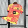 Maillot FC Barcelone Concept Orange et Jaune 2025/2026 — devant