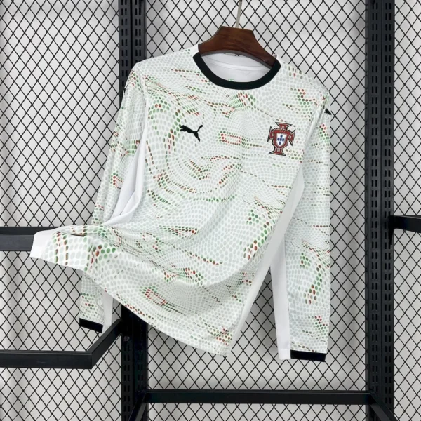 Maillot Portugal Extérieur 2025/2026 Manches Longues — devant Maillot Portugal Extérieur 2025/2026 Manches Longues — devant