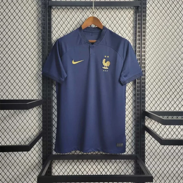 Maillot France Domicile 2022/2023 — devant Maillot France Domicile 2022/2023 — devant