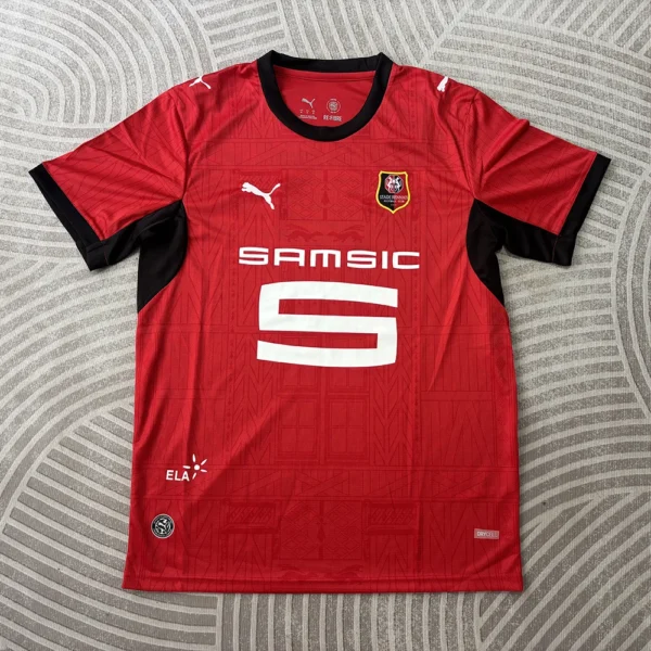 Maillot Stade Rennais Domicile 2026/2027 — devant Maillot Stade Rennais Domicile 2026/2027 — devant