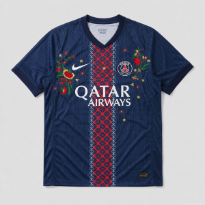 Maillot PSG Domicile 2025/26 — Édition Joueur Brodée