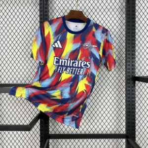 Maillot Arsenal Avant-Match Éclats 2025/2026 — devant Maillot Arsenal Avant-Match Éclats 2025/2026 — devant