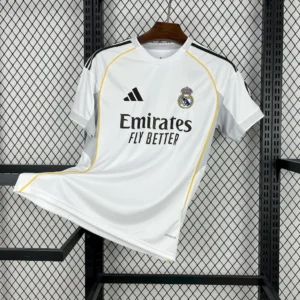 Maillot Real Madrid Domicile 2025/2026 — devant Maillot Real Madrid Domicile 2025/2026 — devant