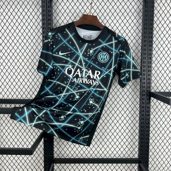 Maillot Inter Milan Concept Noir Néon 2025/2026 — devant Maillot Inter Milan Concept Noir Néon 2025/2026 — devant