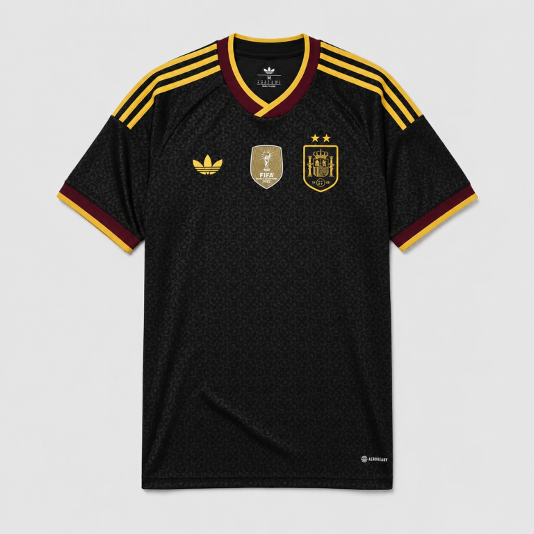 Maillot Espagne Noir Extérieur Édition Spéciale 2026/27 — Homme