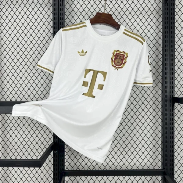 Maillot Bayern Munich 125 ans Blanc 2025/2026 — devant