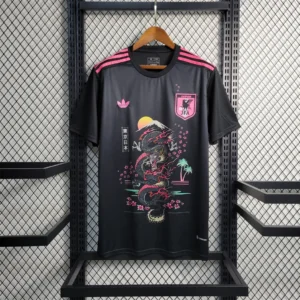 Maillot Japon Concept Dragon Noir 2025/2026 — devant