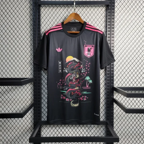 Maillot Japon Concept Dragon Noir 2025/2026 — devant