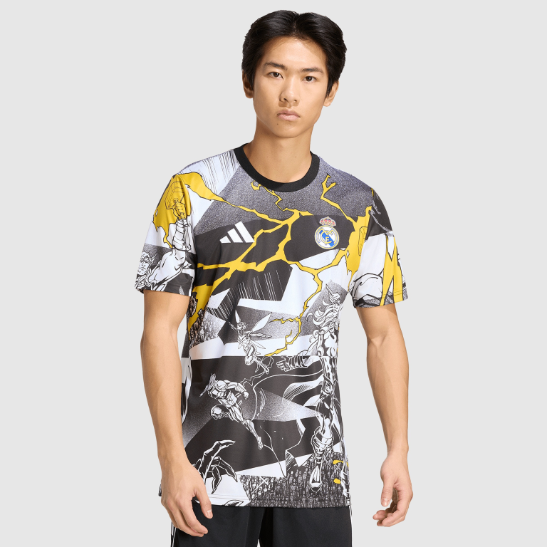 Maillot Real Madrid Avant-match Édition Spéciale – x Marvel