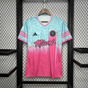 Maillot Inter Miami Concept Turquoise 2024/2025 — devant Maillot Inter Miami Concept Turquoise 2024/2025 — devant
