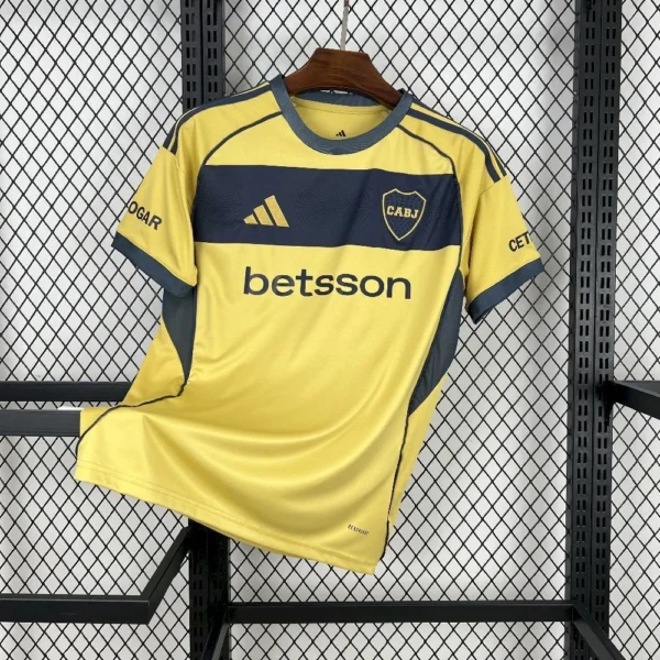 Maillot Boca Juniors Extérieur 2025/2026 — devant Maillot Boca Juniors Extérieur 2025/2026 — devant