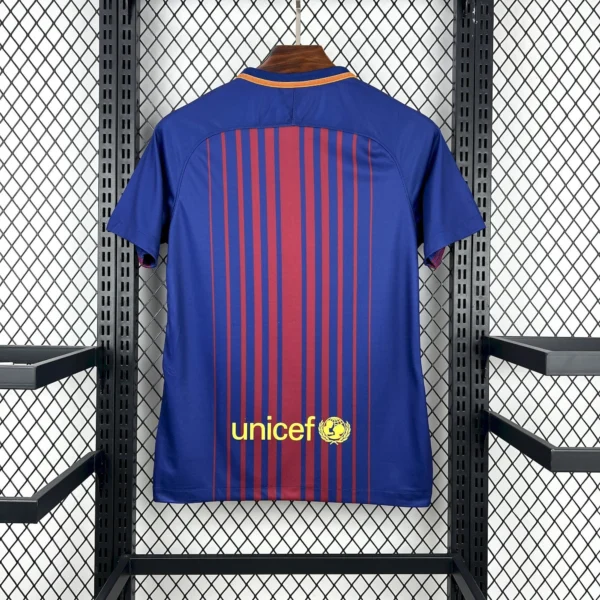 Maillot FC Barcelone Retro Extérieur 2017/2018 — dos Maillot FC Barcelone Retro Extérieur 2017/2018 — dos