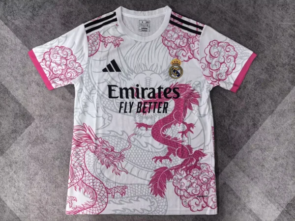 Maillot Real Madrid Concept Dragon Rose 2025/2026 — devant