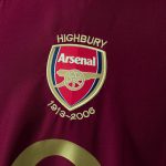 Maillot Arsenal Rétro Domicile 2005/06