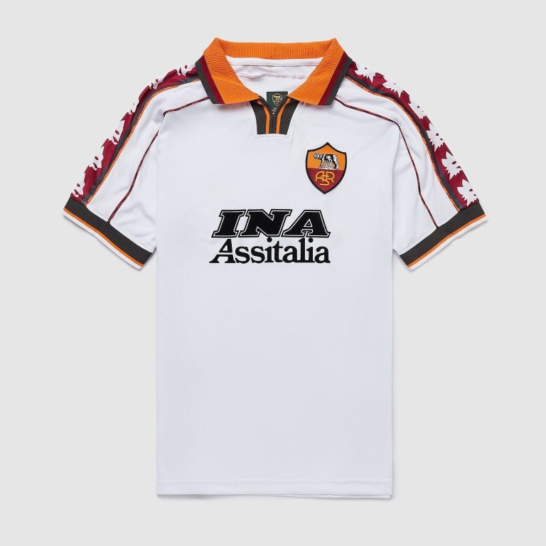 Maillot AS Roma Rétro Extérieur 1998/99