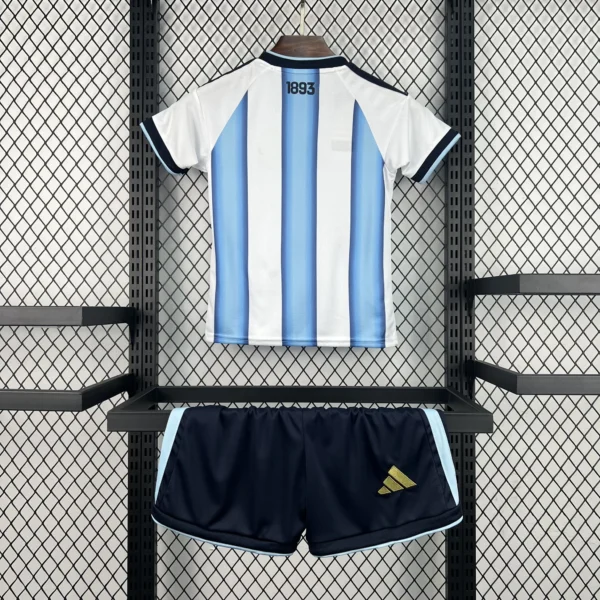 Kit Enfant Argentine Bleu Ciel 2026/2027 — dos Kit Enfant Argentine Bleu Ciel 2026/2027 — dos