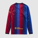 Maillot FC Barcelone Domicile 2026/27 — Homme Manches longues