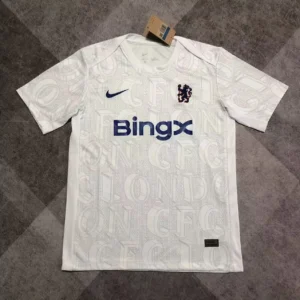 Maillot Chelsea Avant-Match Texte 2025/2026 — devant