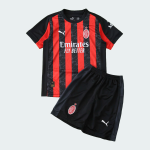 Kit Maillot AC Milan Domicile 25/26 Enfant