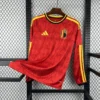 Maillot Belgique Domicile 2026/2027 Manches Longues — devant Maillot Belgique Domicile 2026/2027 Manches Longues — devant