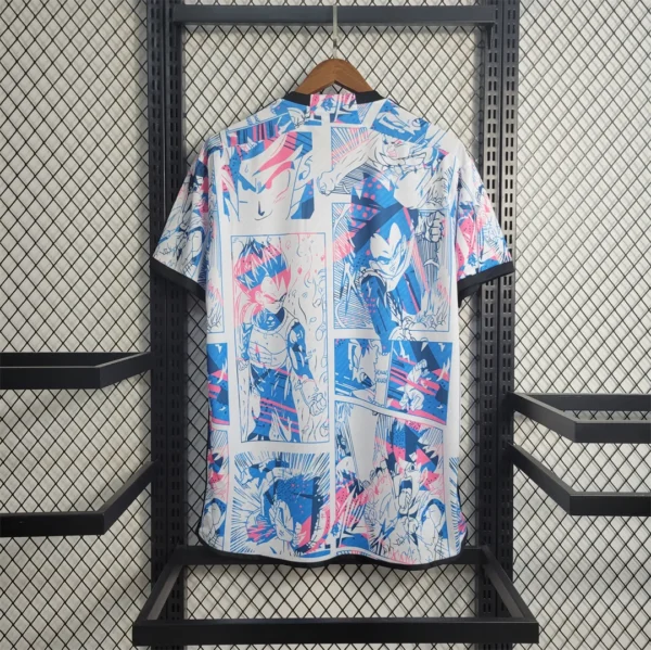 Maillot Japon Concept Blanc et Rose 2024/2025 — dos