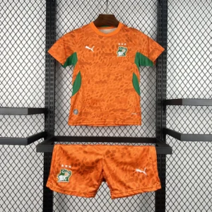 Kit Enfant Côte d’Ivoire Orange 2026/2027 — devant