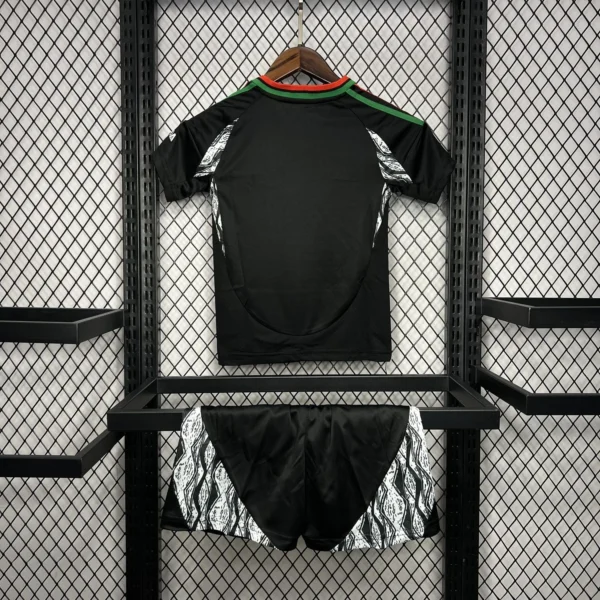 Kit Enfant Arsenal Noir et Vert 2024/2025 — dos