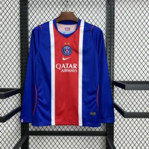 Maillot PSG Domicile 2 Étoiles 2026/2027 Manches Longues — devant Maillot PSG Domicile 2 Étoiles 2026/2027 Manches Longues — devant