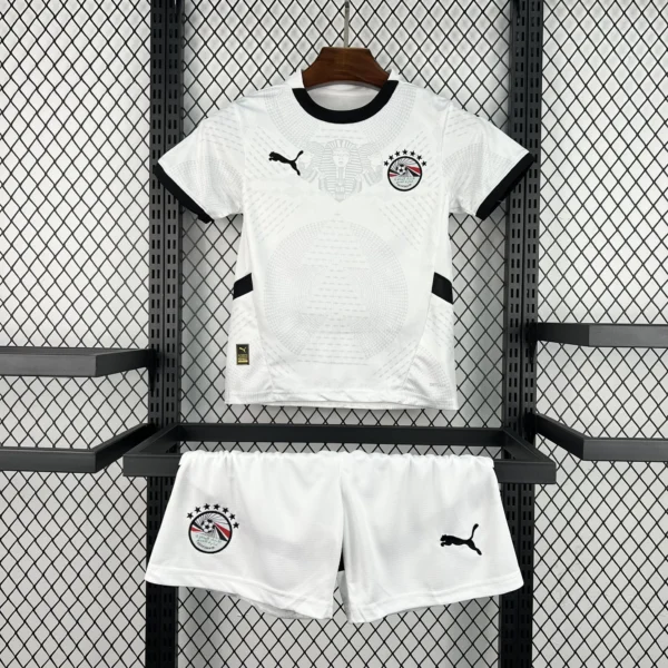 Kit Enfant Égypte Blanc 2026/2027 — devant Kit Enfant Égypte Blanc 2026/2027 — devant