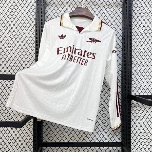 Maillot Arsenal Third 2025/2026 Manches Longues — devant