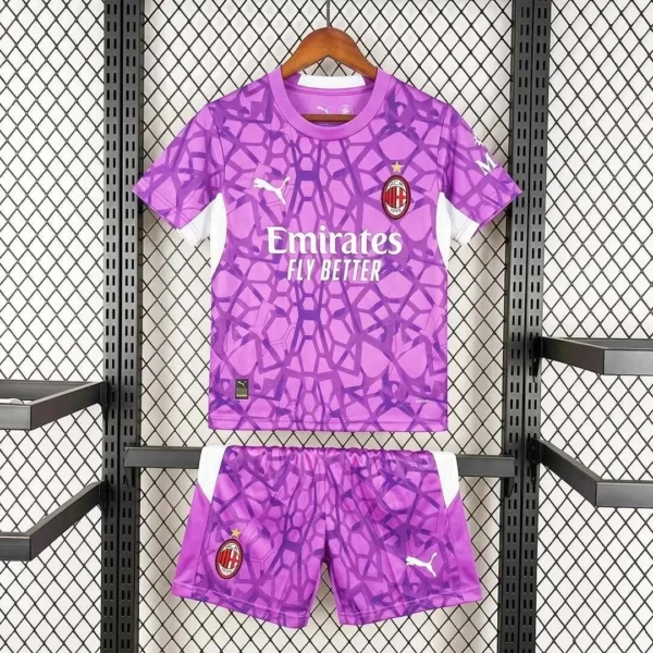 Kit Enfant AC Milan Gardien Violet 2026/2027 — devant