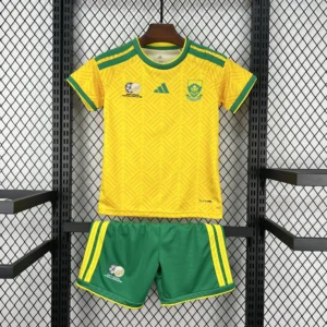 Kit Enfant Afrique du Sud Domicile 2026/2027 — devant Kit Enfant Afrique du Sud Domicile 2026/2027 — devant