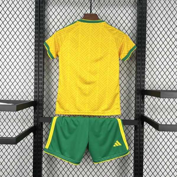Kit Enfant Afrique du Sud Domicile 2026/2027 — dos Kit Enfant Afrique du Sud Domicile 2026/2027 — dos