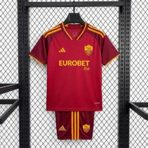 Kit Enfant AS Roma Domicile 2026/2027 — devant Kit Enfant AS Roma Domicile 2026/2027 — devant