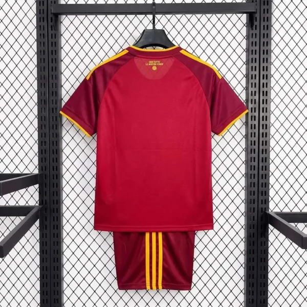 Kit Enfant AS Roma Domicile 2026/2027 — dos Kit Enfant AS Roma Domicile 2026/2027 — dos
