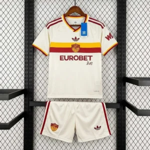 Kit Enfant AS Roma Extérieur 2026/2027 — devant Kit Enfant AS Roma Extérieur 2026/2027 — devant