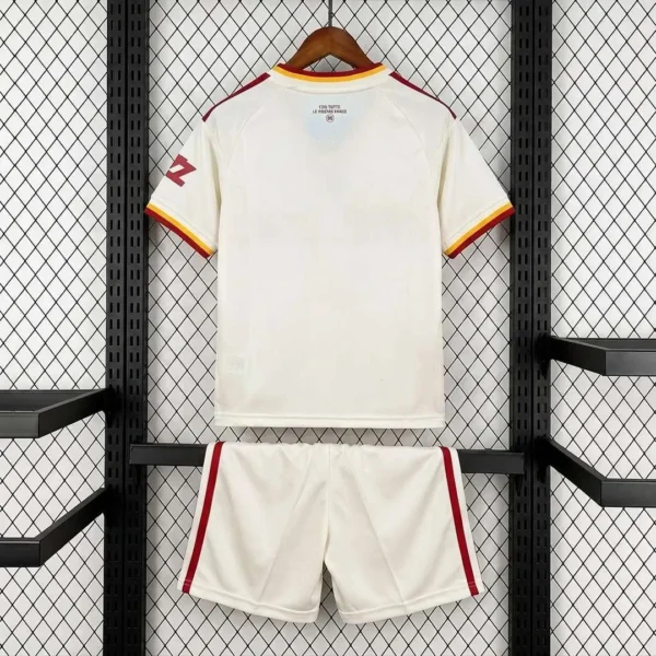 Kit Enfant AS Roma Extérieur 2026/2027 — dos