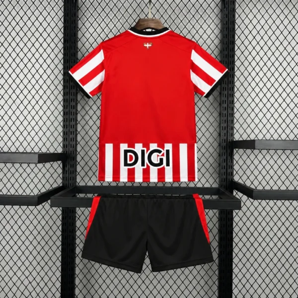Kit Enfant Athletic Bilbao Domicile 2026/2027 — dos Kit Enfant Athletic Bilbao Domicile 2026/2027 — dos