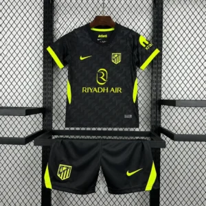 Kit Enfant Atlético Madrid Extérieur 2026/2027 — devant Kit Enfant Atlético Madrid Extérieur 2026/2027 — devant