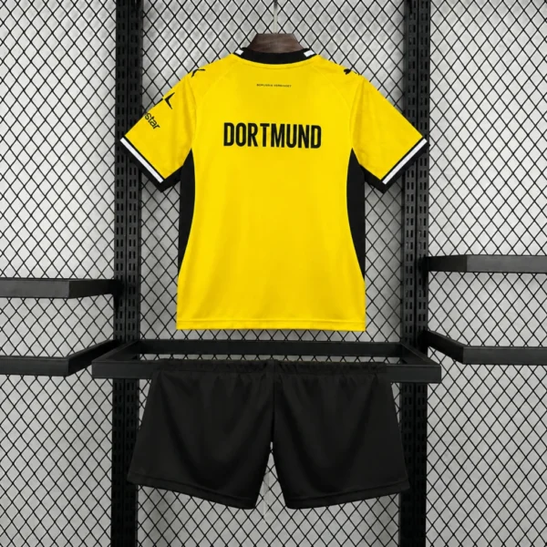 Kit Enfant Borussia Dortmund Domicile 2026/2027 — dos Kit Enfant Borussia Dortmund Domicile 2026/2027 — dos